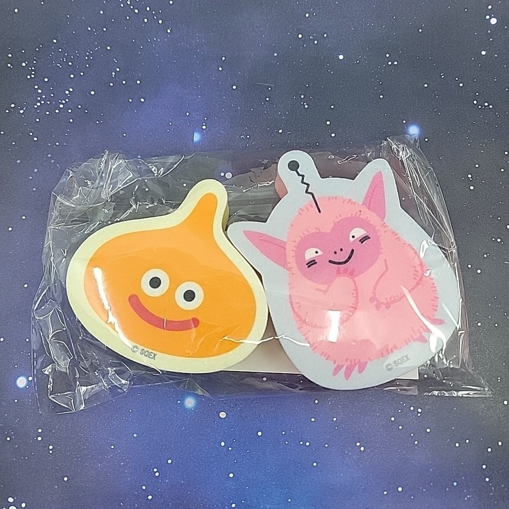 She-Slime Scruffy Dragon Quest Lottery Kuni Special Monster‎ Kitchen Sponge 2pc